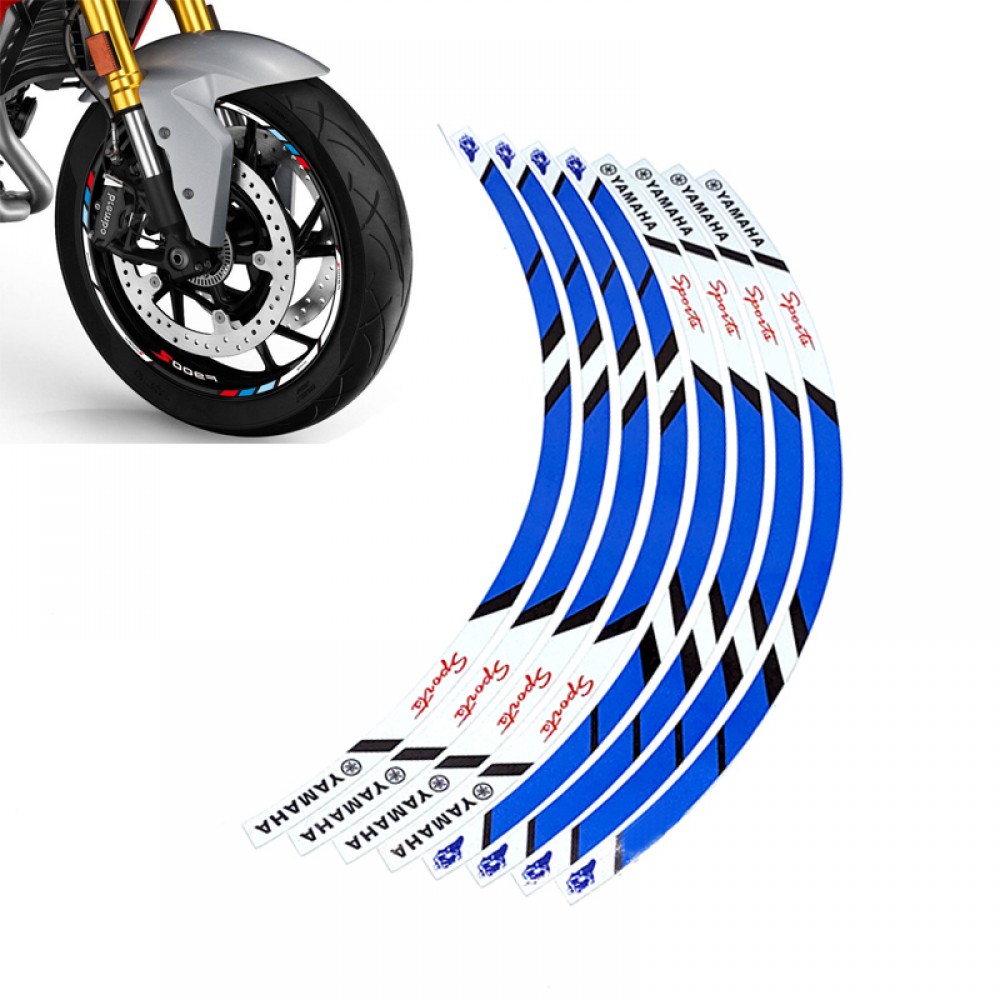 Bike tyre best sale rim stickers